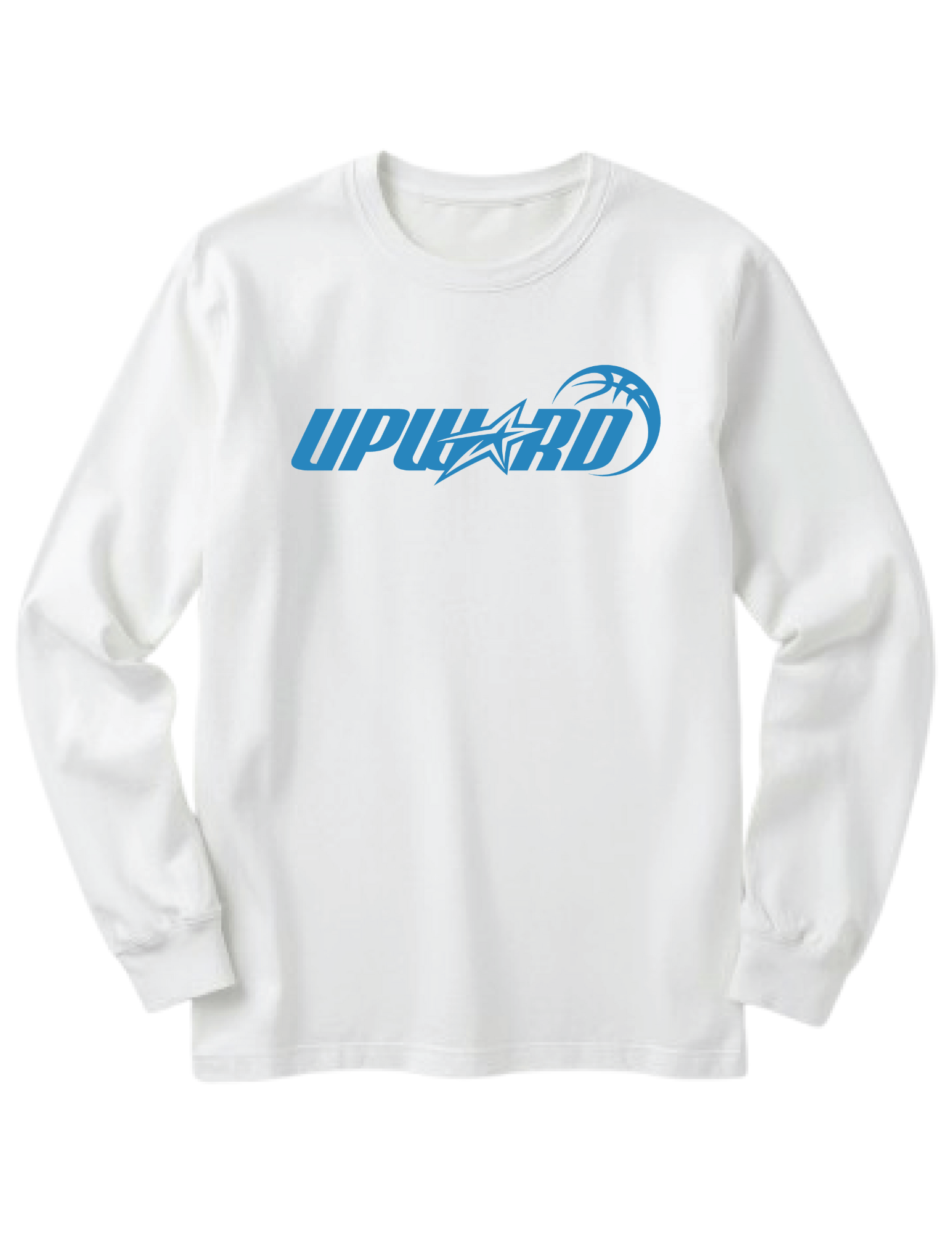 Basketball — Gildan Long Sleeve - White