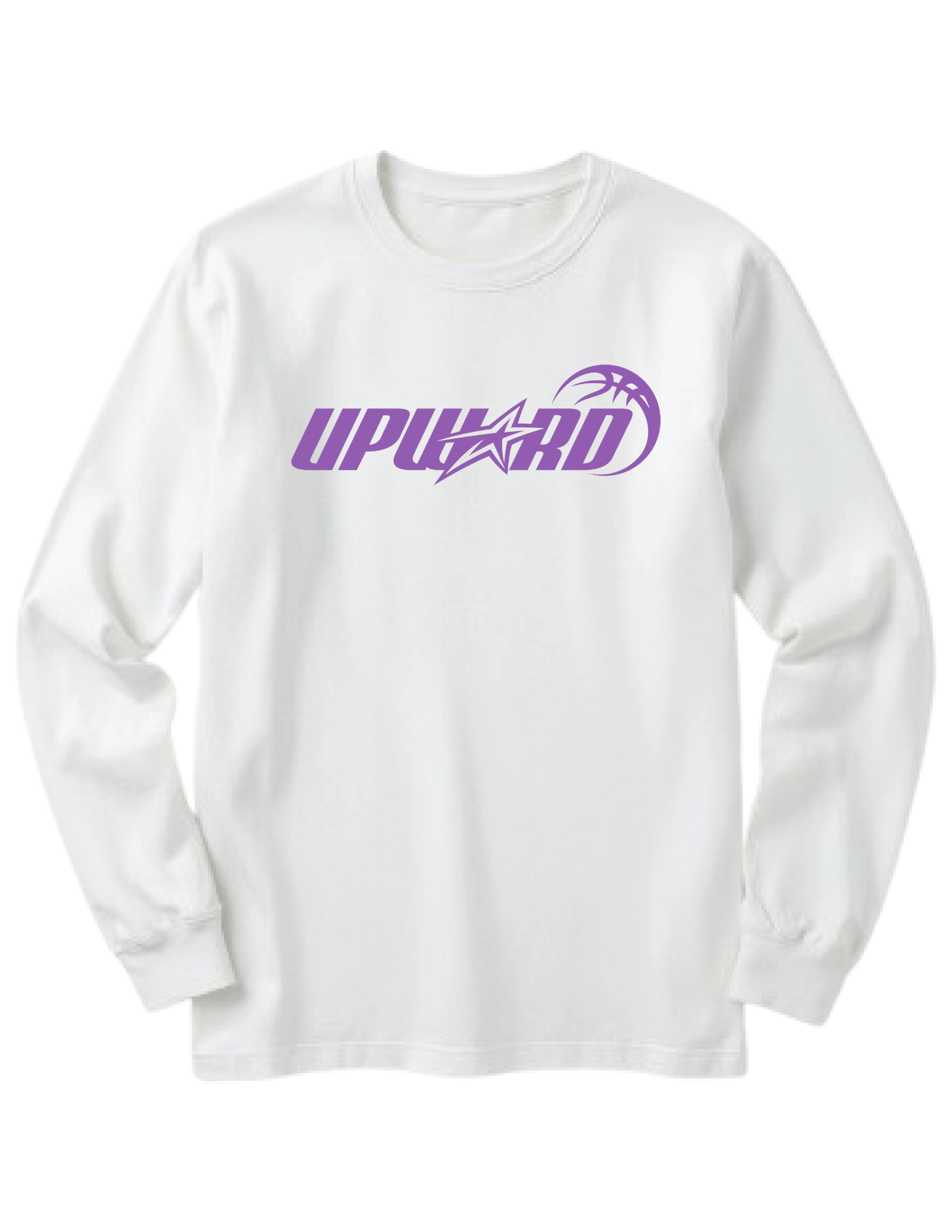 Basketball — Gildan Long Sleeve - White