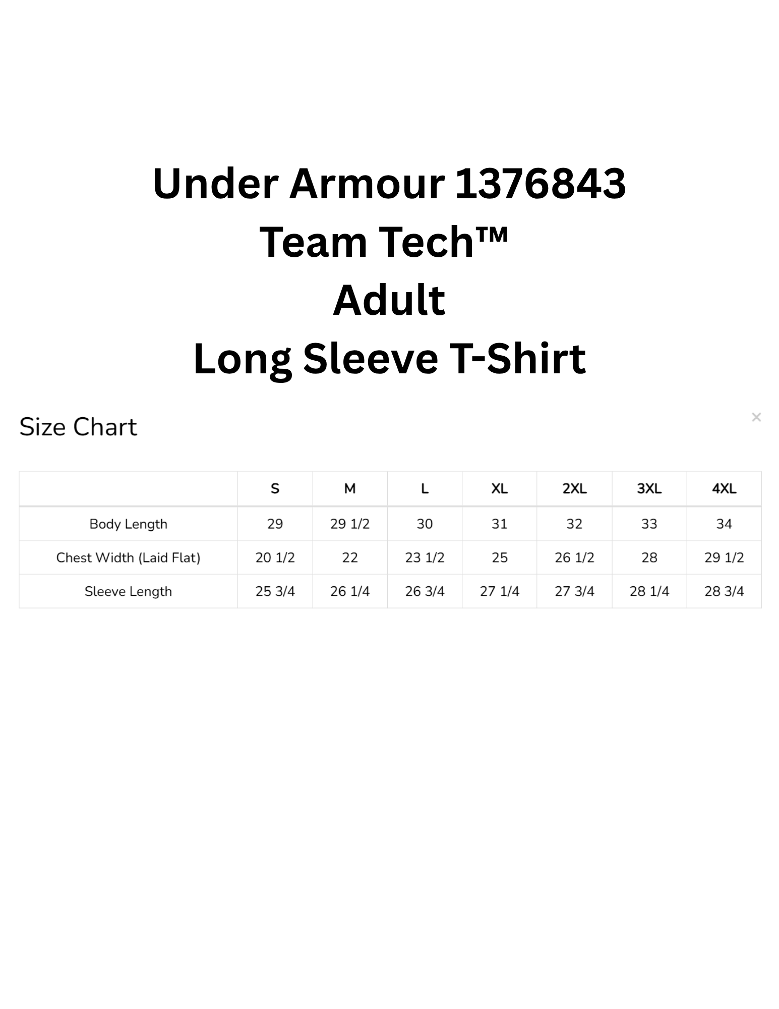 Basketball — Under Armour® Long Sleeve - White