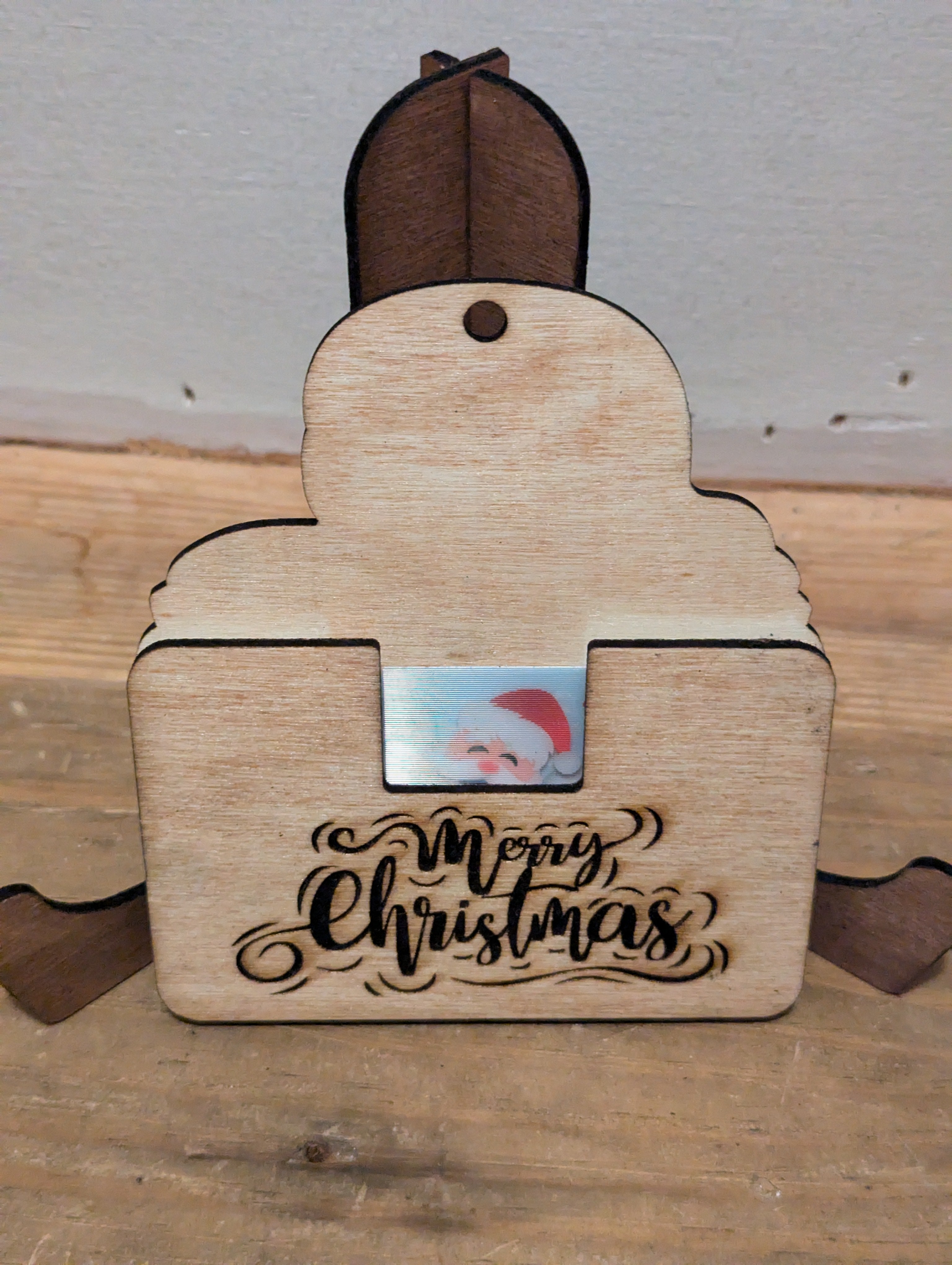 Santa's Secret Stash Ornament - Money Holder