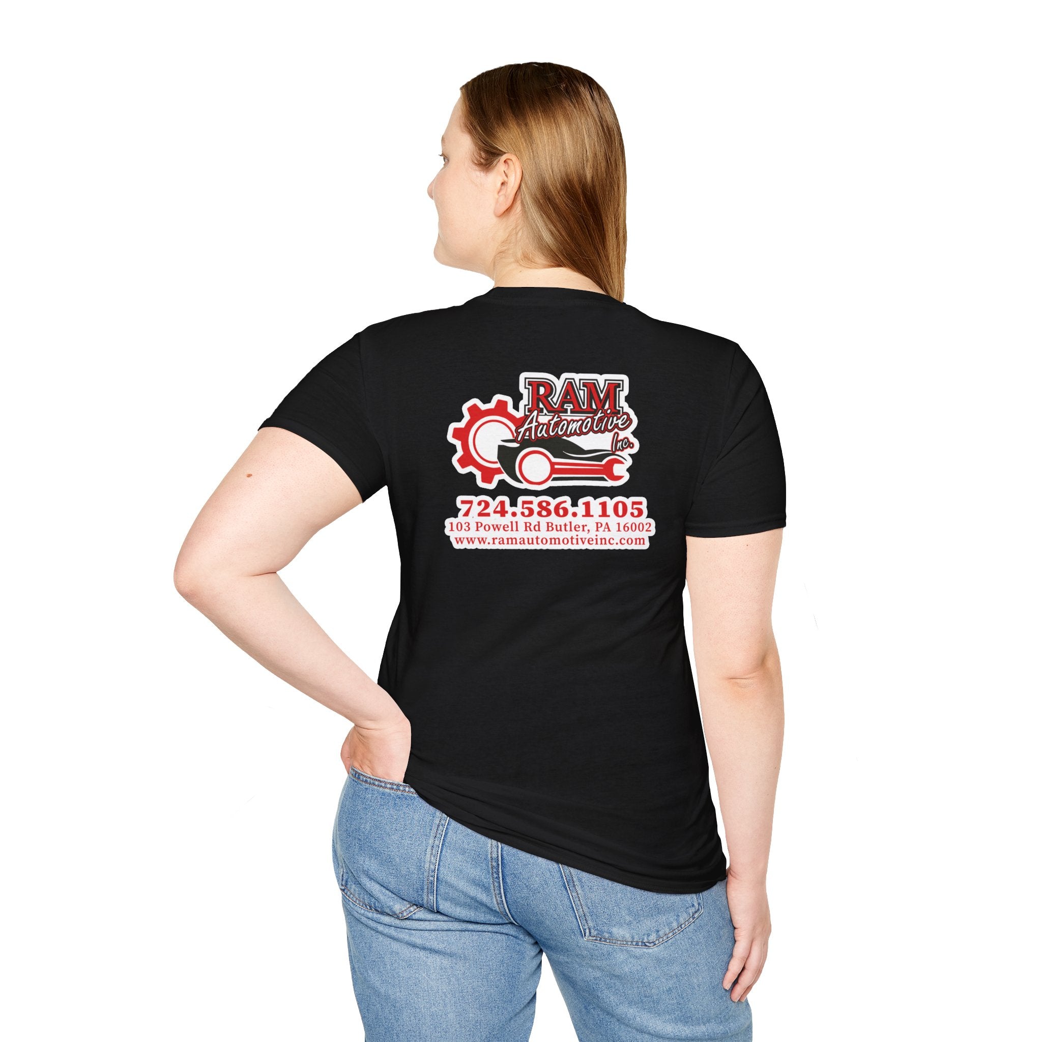 RAM Automotive Unisex Crew Neck T-Shirt (Adult & Youth Sizes)