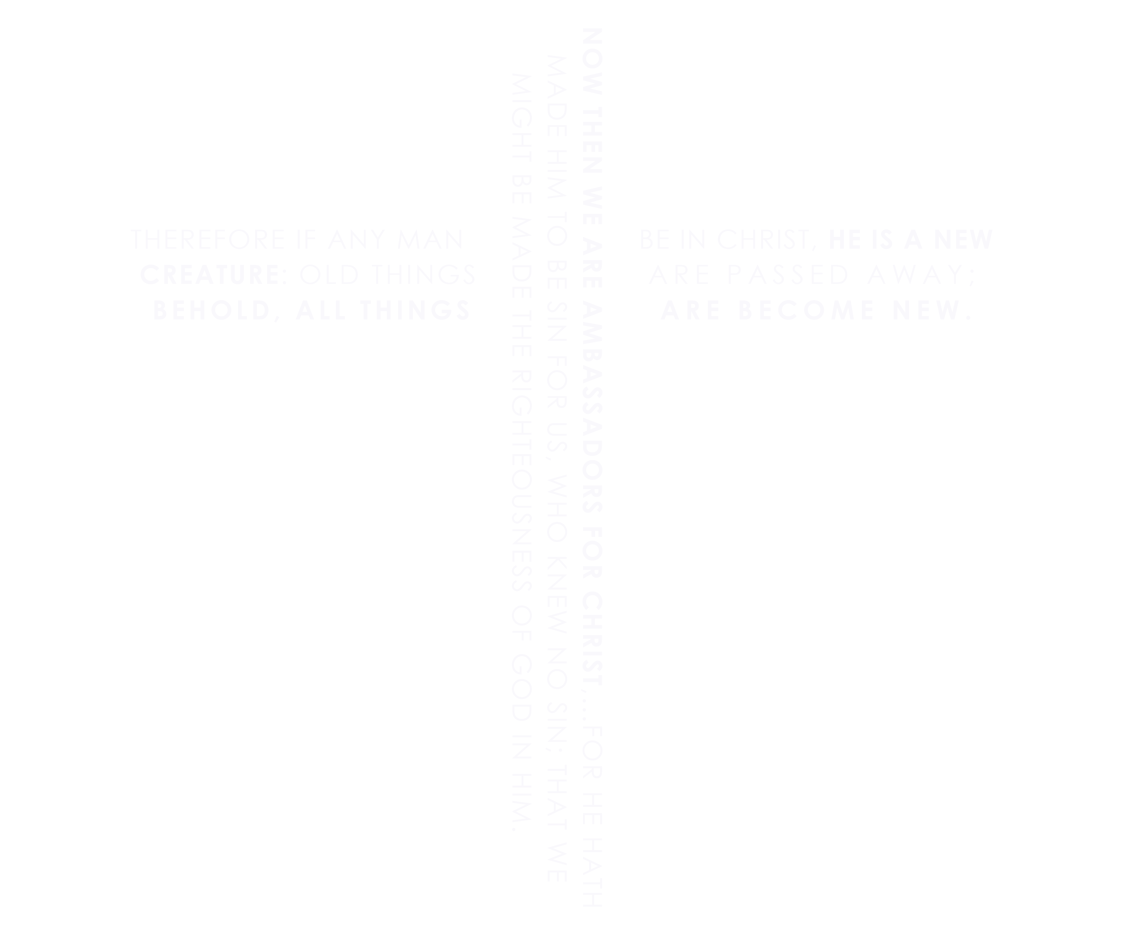 Made New Scripture Tee (Adult & Youth Unisex Sizes)
