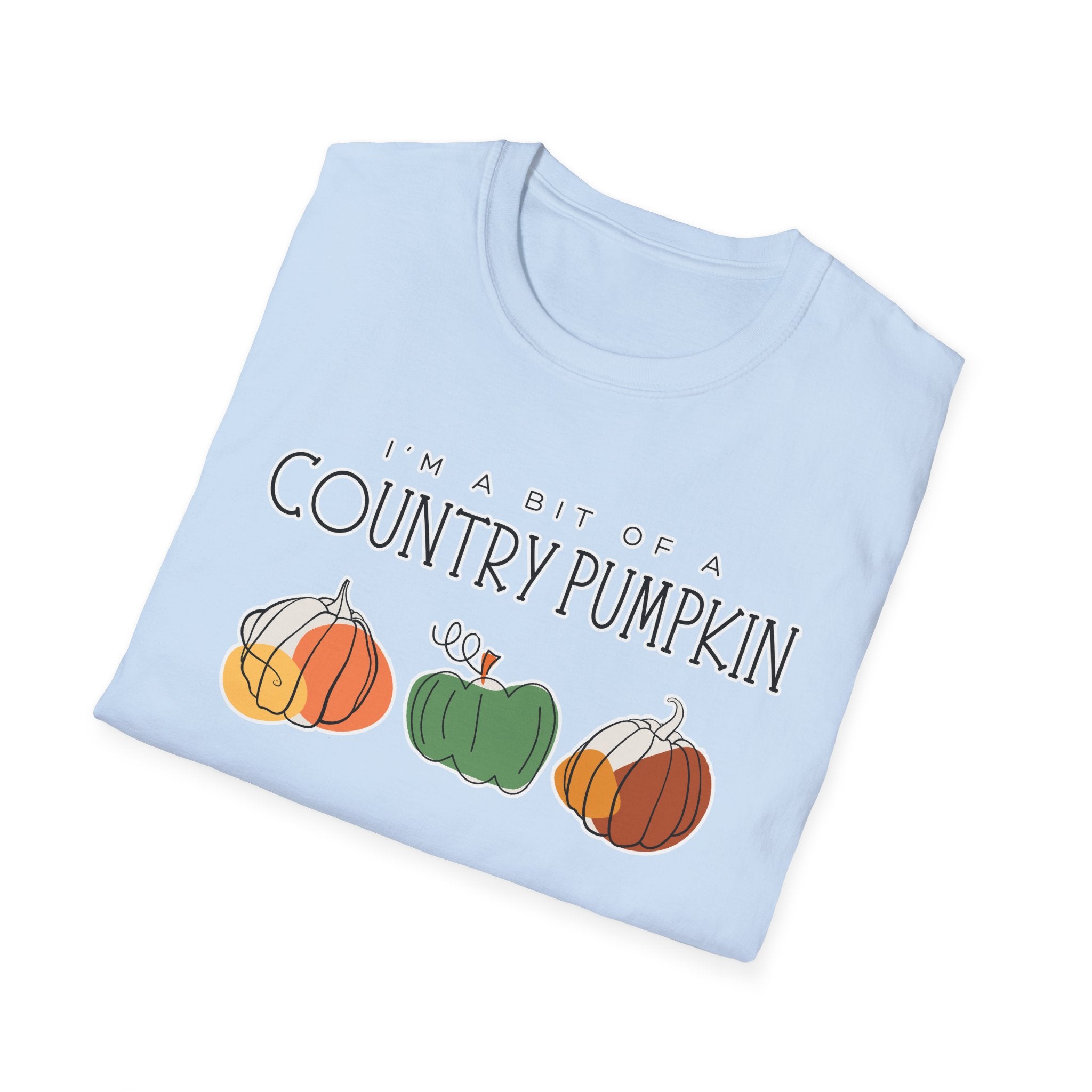 Country Pumpkin Design (Adult & Youth Unisex Sizes)