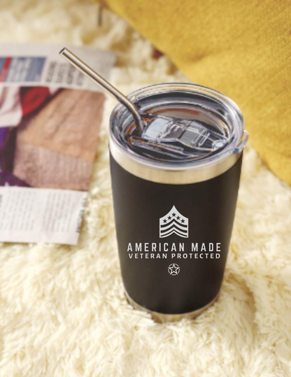US American Made, Veteran Protected Tumbler