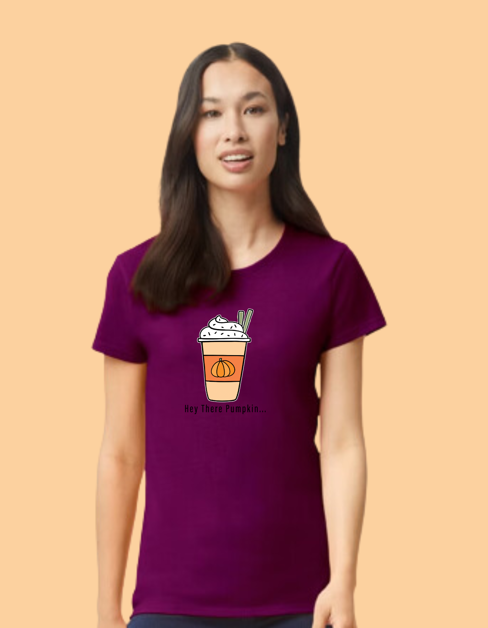 Hey There Pumpkin Design (Adult & Youth Unisex Sizes)