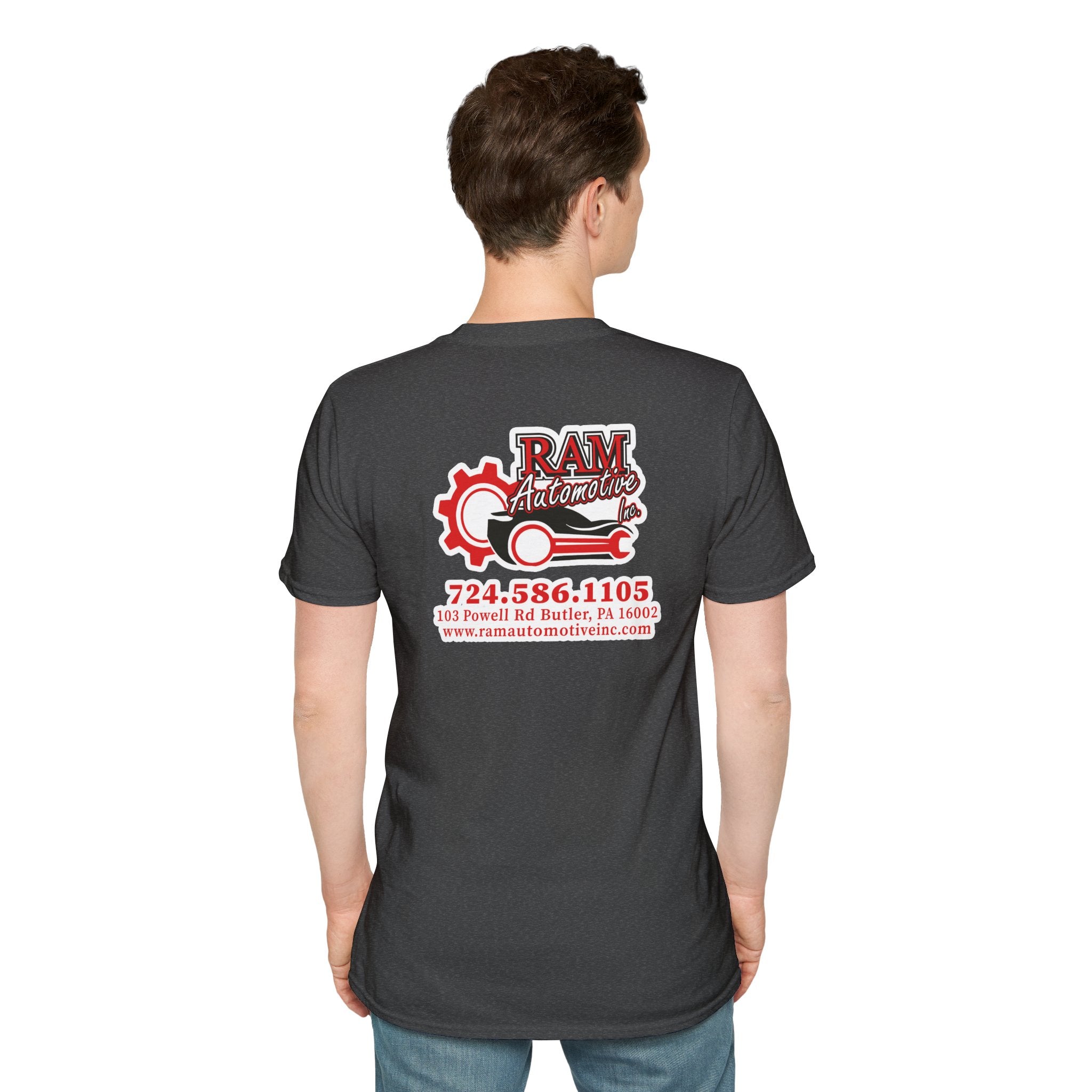 RAM Automotive Unisex Crew Neck T-Shirt (Adult & Youth Sizes)