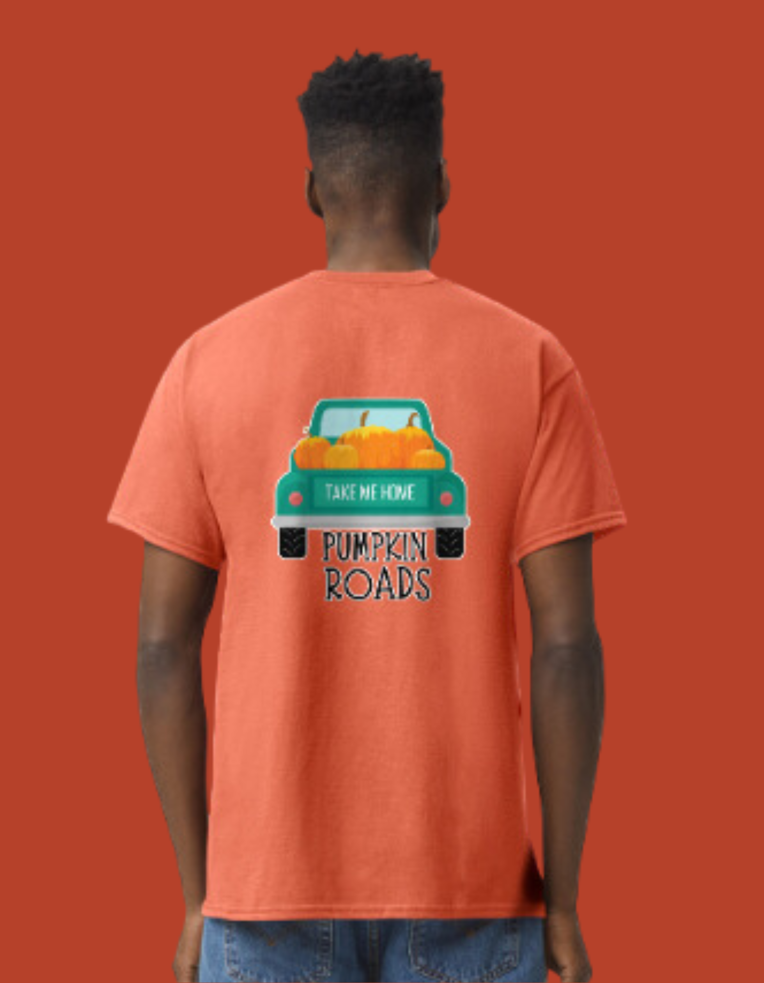 Pumpkin Roads Design (Adult & Youth Unisex Sizes)
