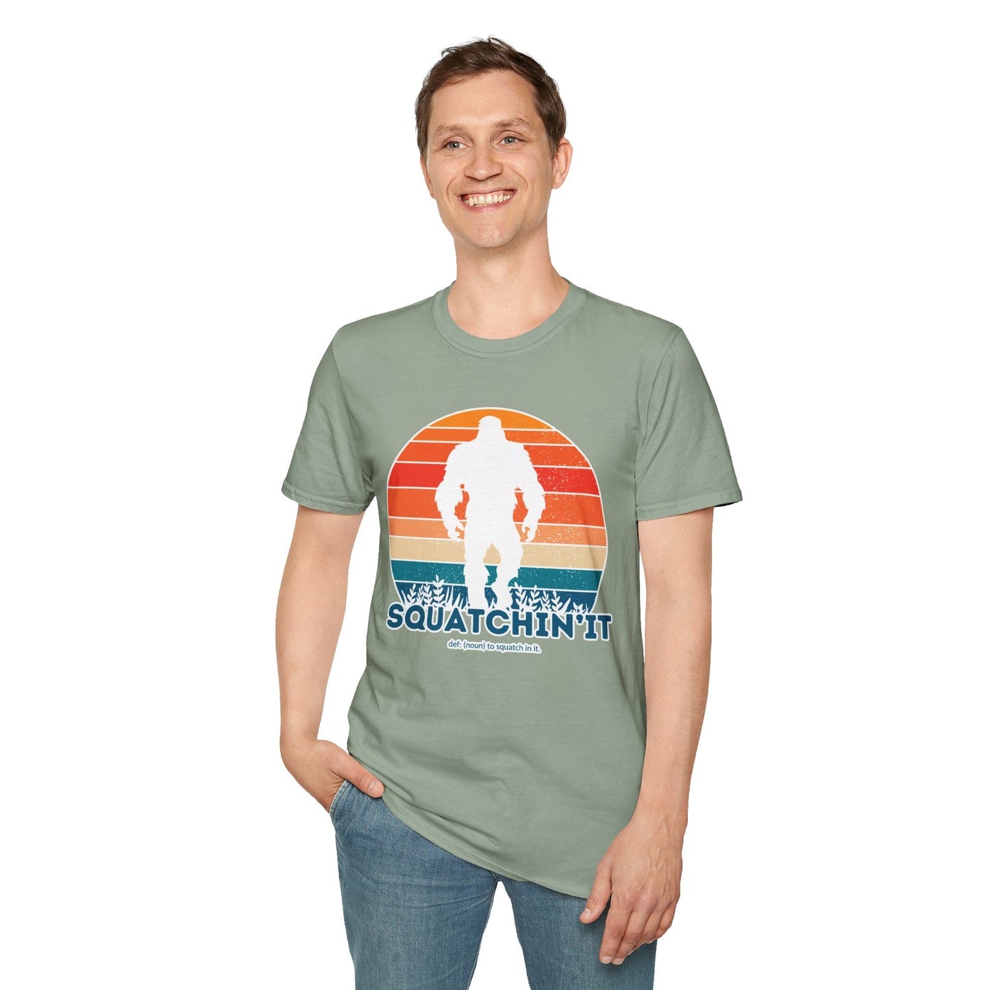Squatchin'It  Design (Adult & Youth Unisex Sizes)