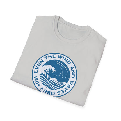 Waves Obey Him Design (Adult & Youth Unisex Sizes)
