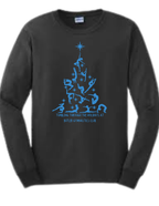 Christmas Gildan Long Sleeve - Girls