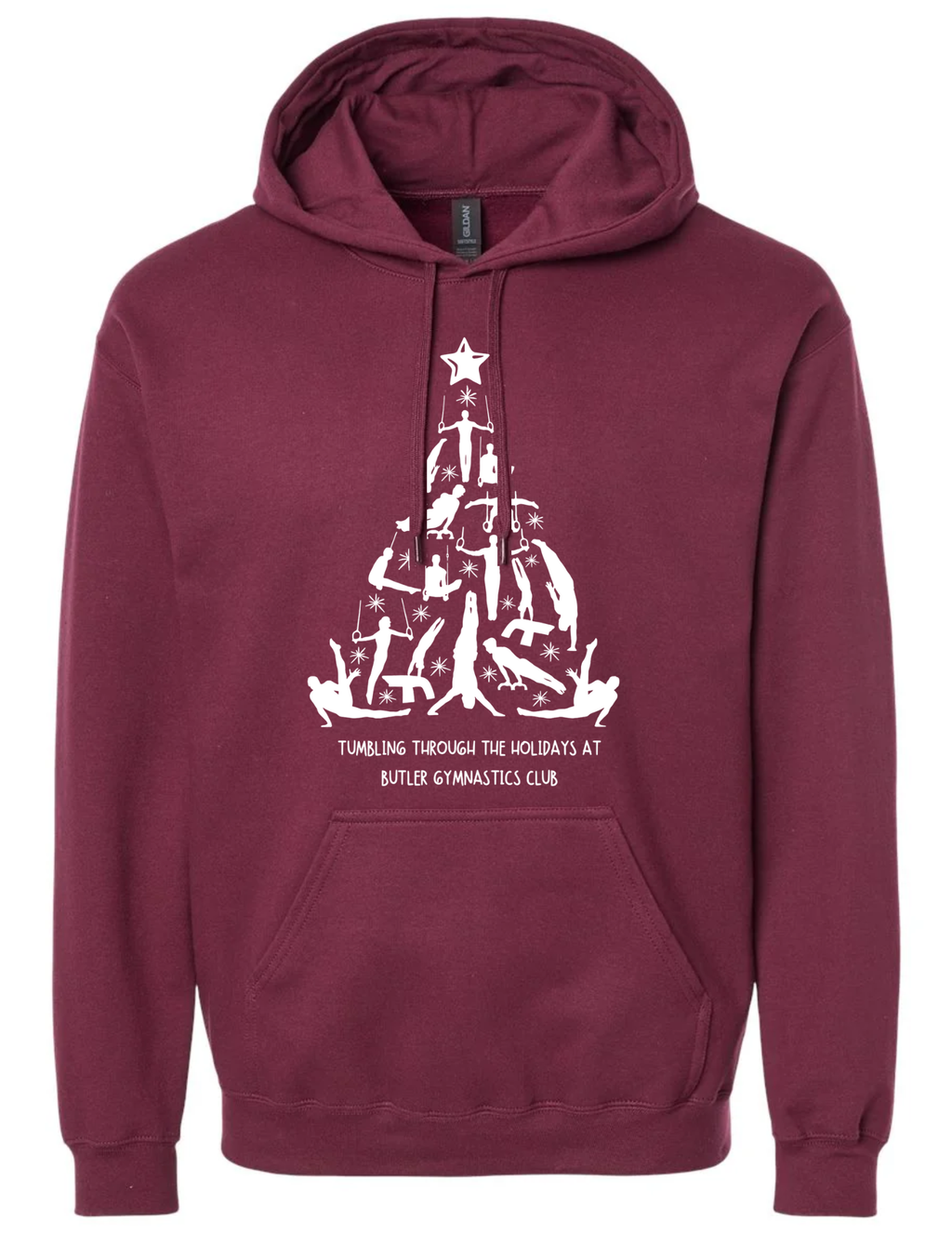 Christmas Gildan Hoodie Sweatshirt- Boys