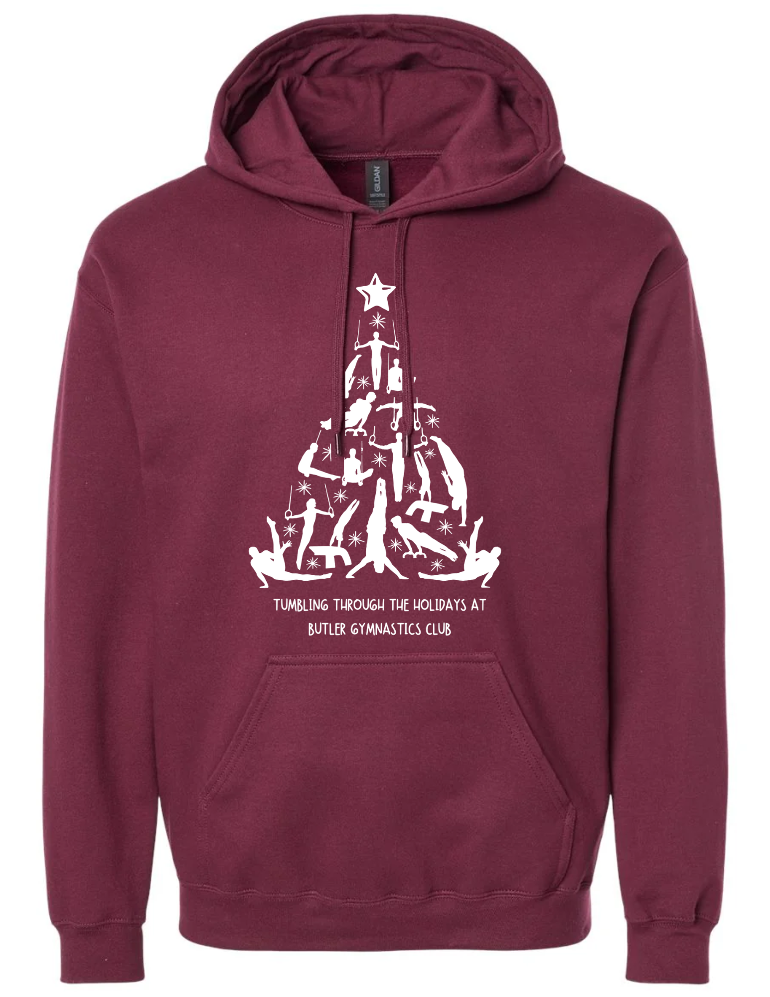 Christmas Gildan Hoodie Sweatshirt- Boys