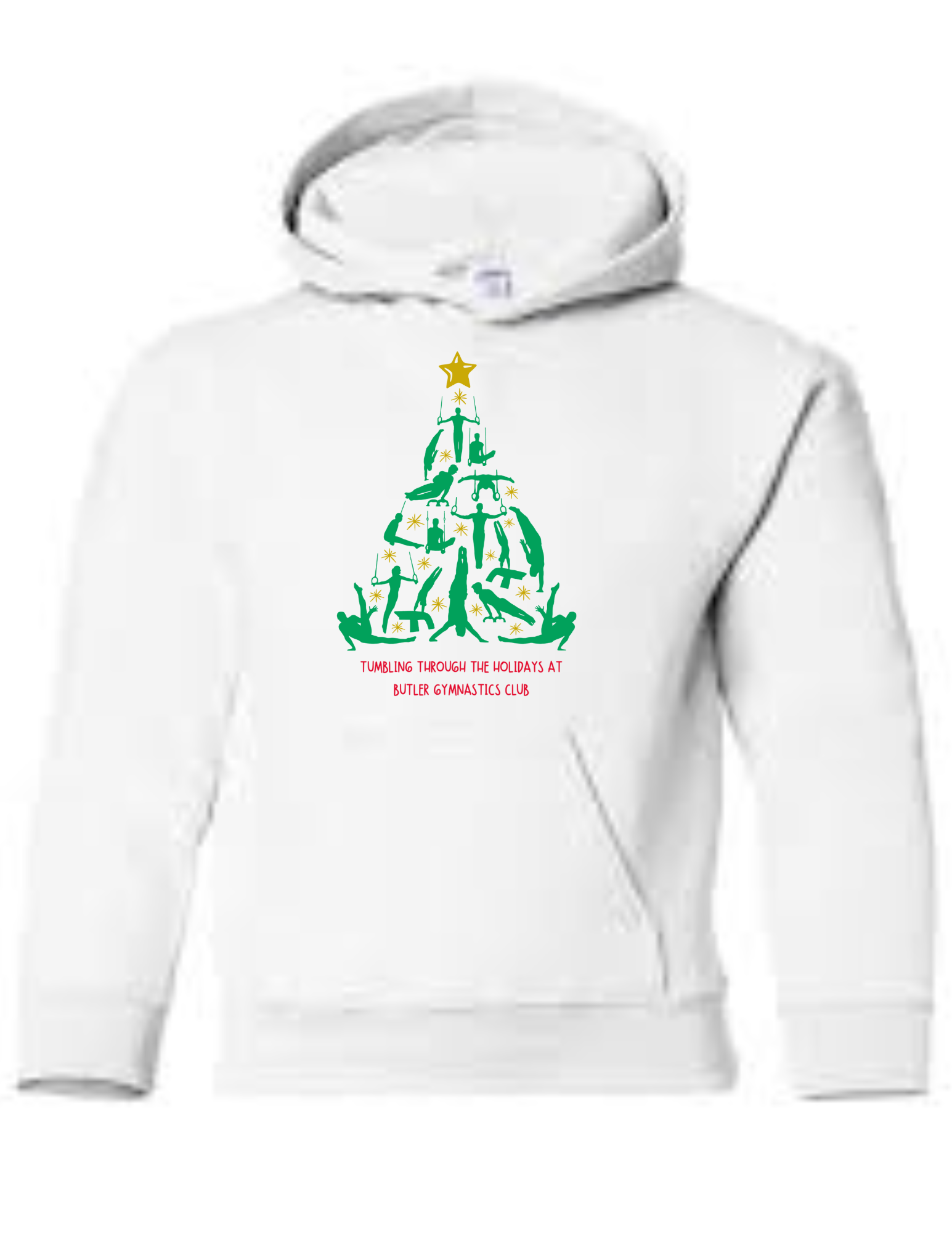 Christmas Gildan Hoodie Sweatshirt- Boys