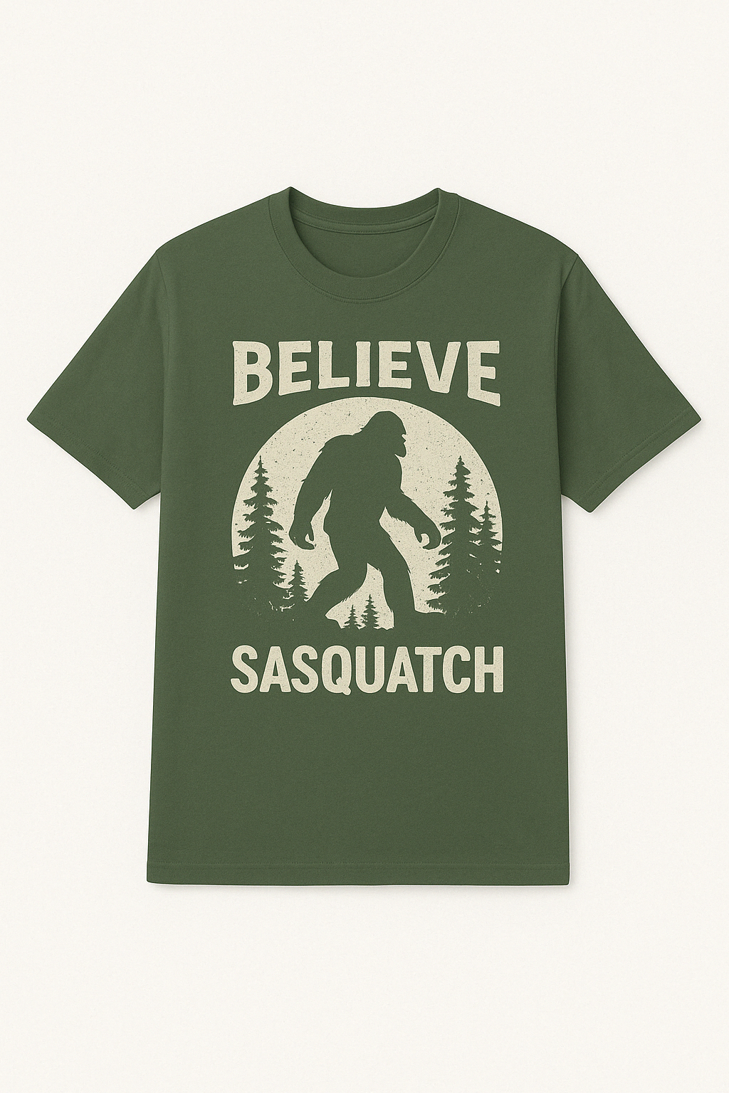 Believe Sasquatch Design (Adult & Youth Unisex Sizes)