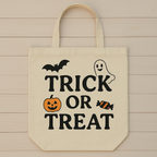 Personalized Trick or Treat Canvas Bag - Halloween