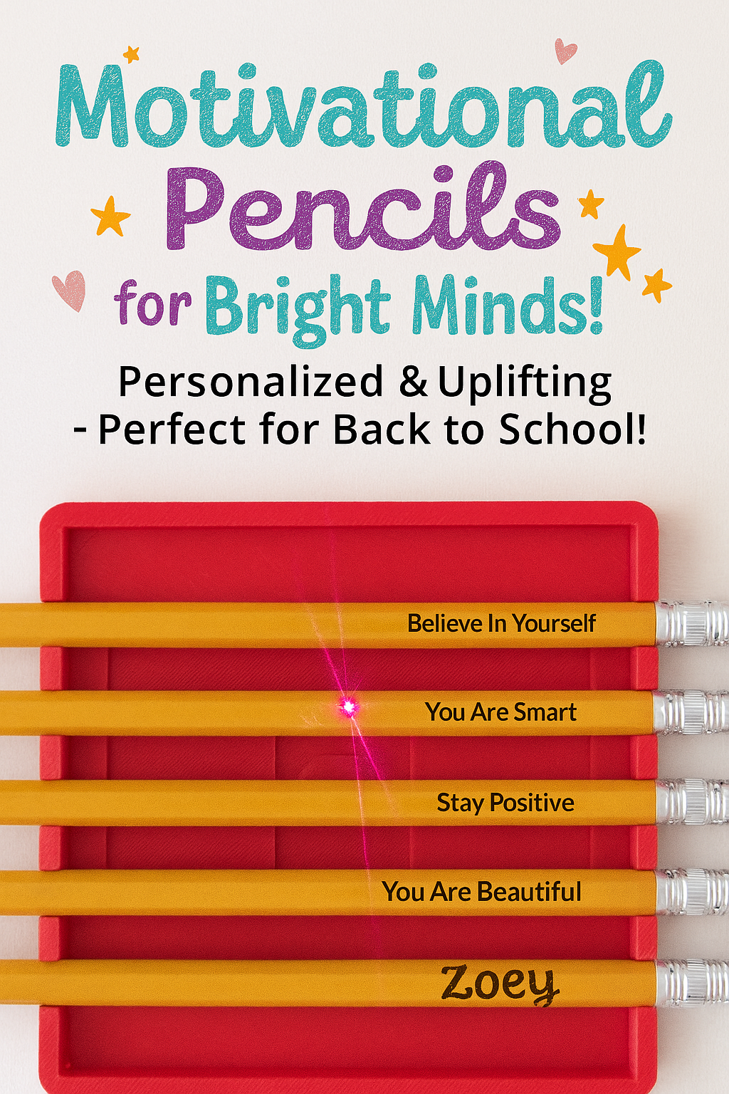 Engraved Personalized Pencils