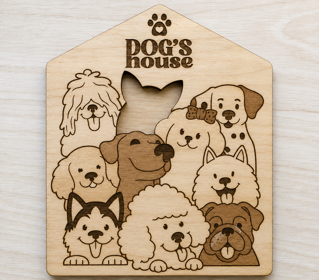 Personalized Wooden DIY Puzzle