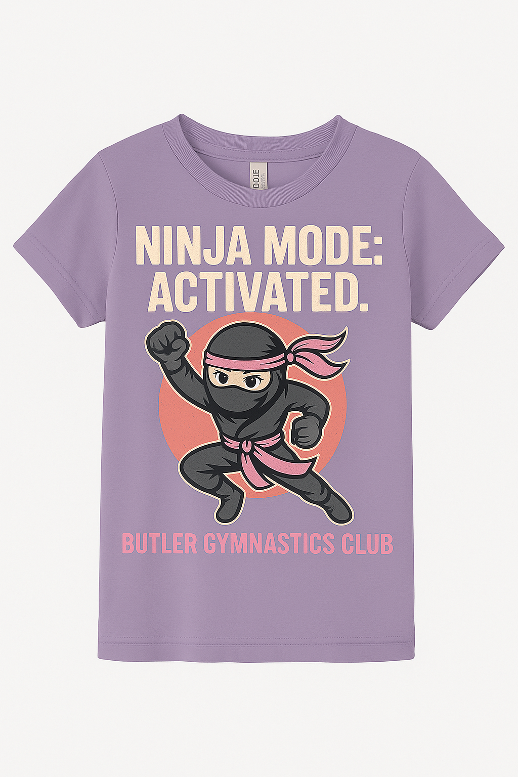 BGC Ninja Girl Design (Adult & Youth Sizes)