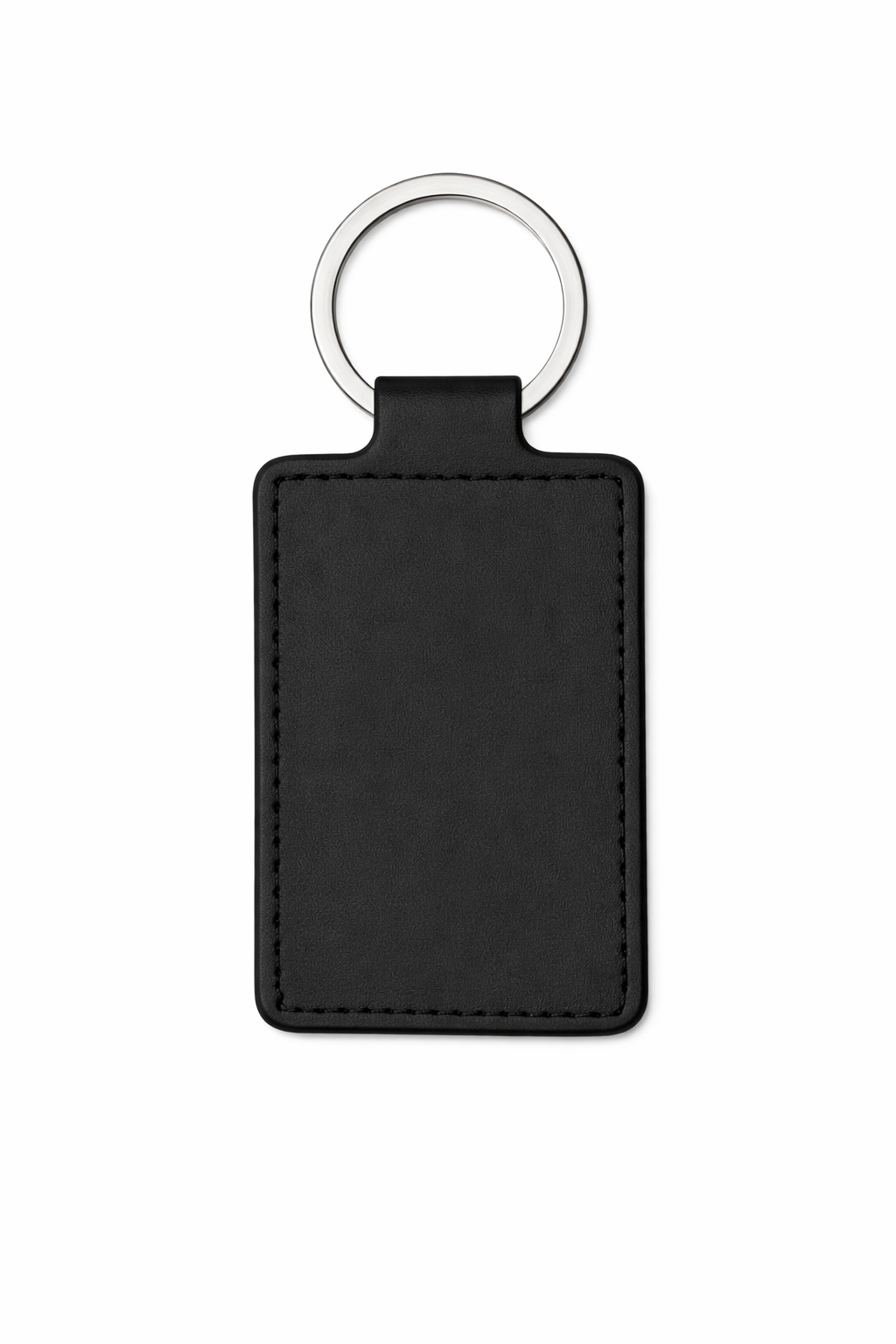 Forever Marked™ Engraved Leather Keychain