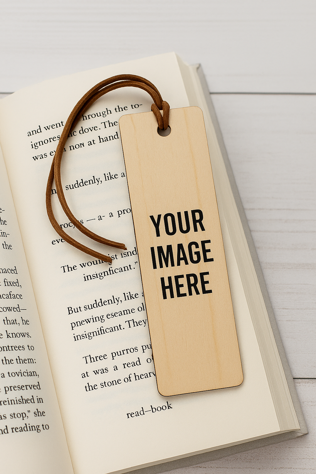 Wood Engraved Bookmarks