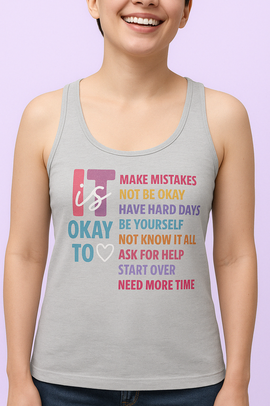 It's Okay Design (Adult & Youth Unisex Sizes)