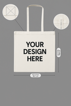 Customizable Reinforced Tote Bag