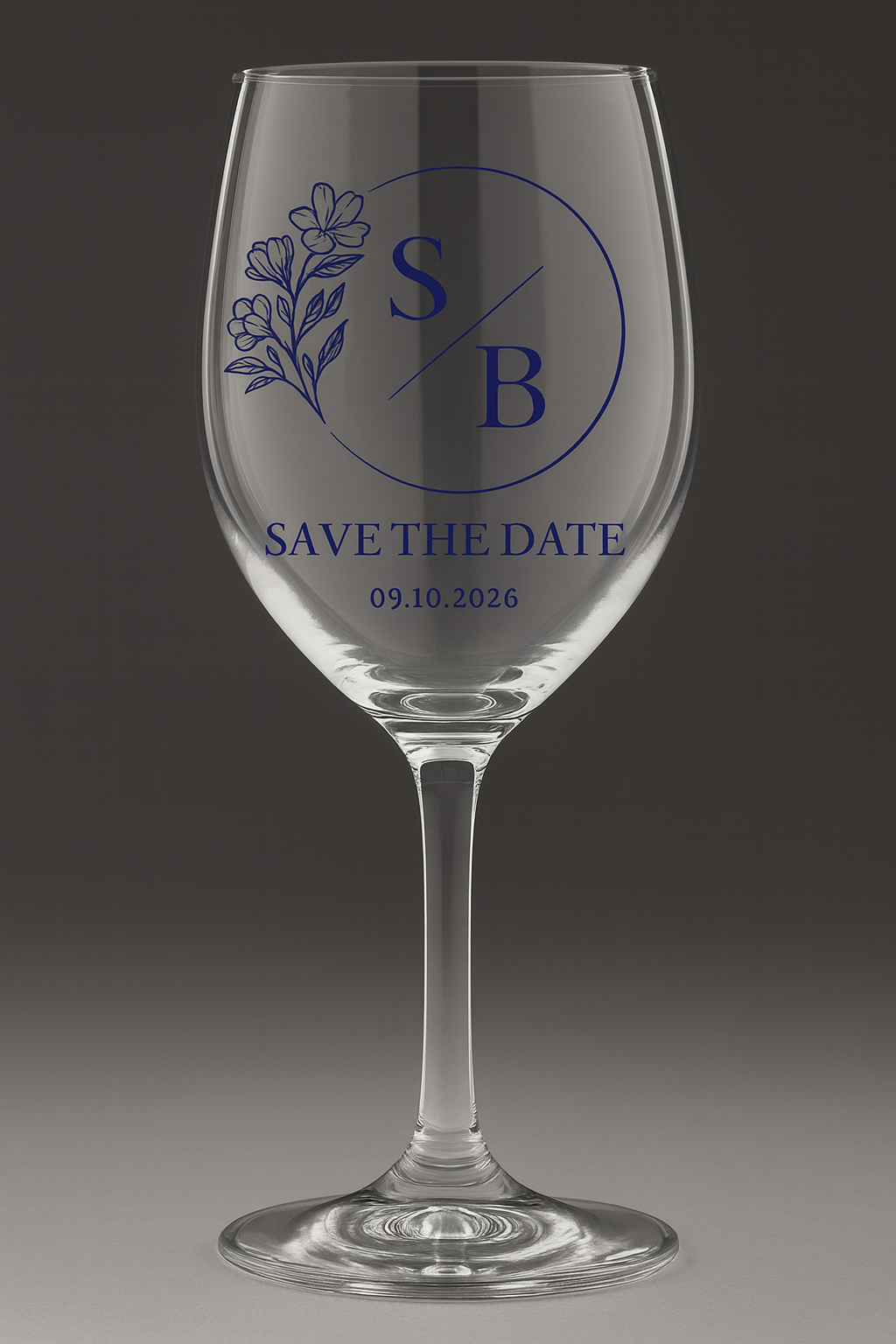 Custom Wine Glass – Engraved or Full-Color UV Print
