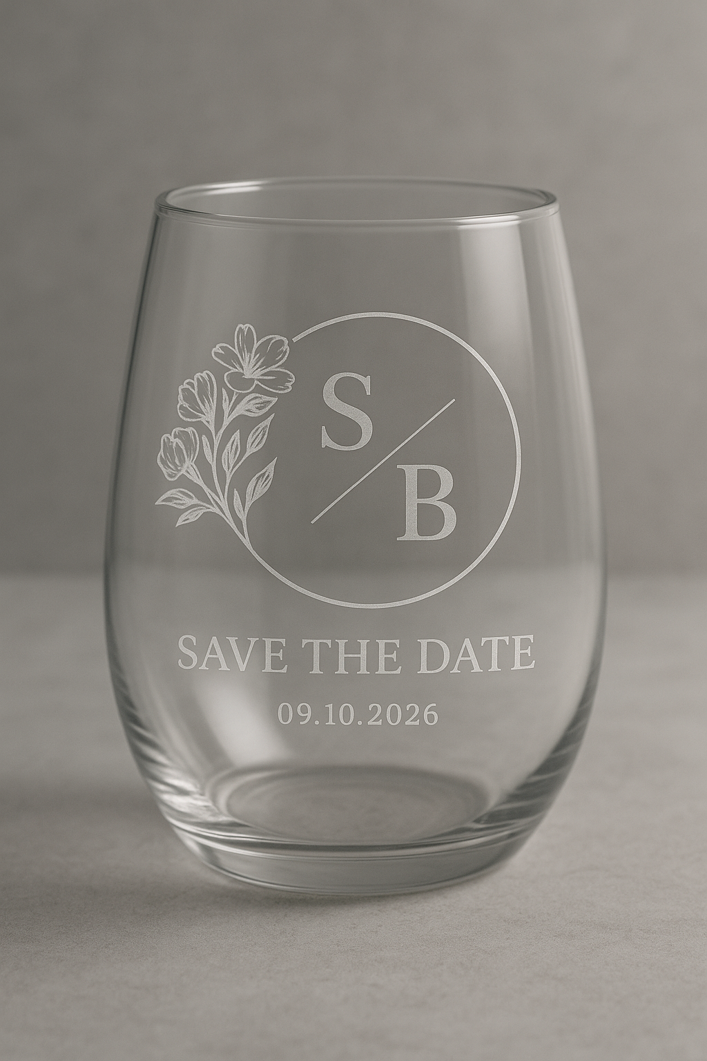 Custom Wine Glass – Engraved or Full-Color UV Print