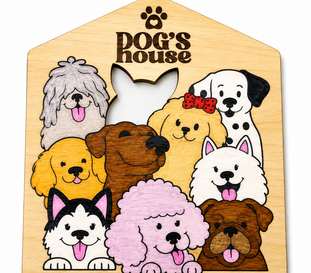 Personalized Wooden DIY Puzzle