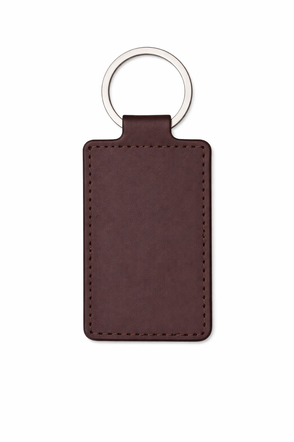 Forever Marked™ Engraved Leather Keychain