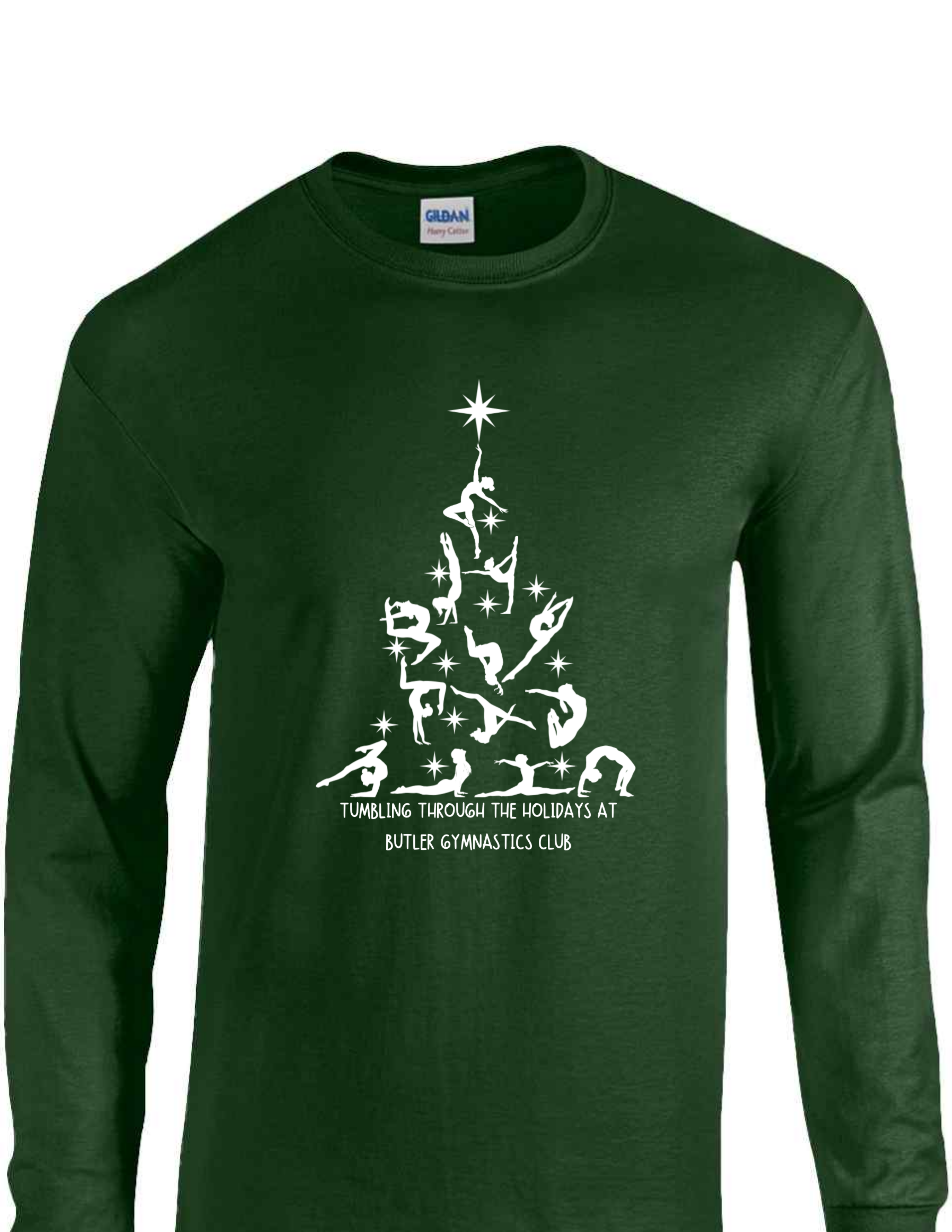 Christmas Gildan Long Sleeve - Girls