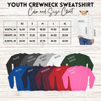 Youth Unisex Crewneck Sweatshirt - Gildan Brand