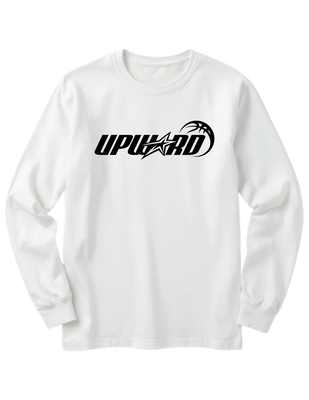 Basketball — Gildan Long Sleeve - White