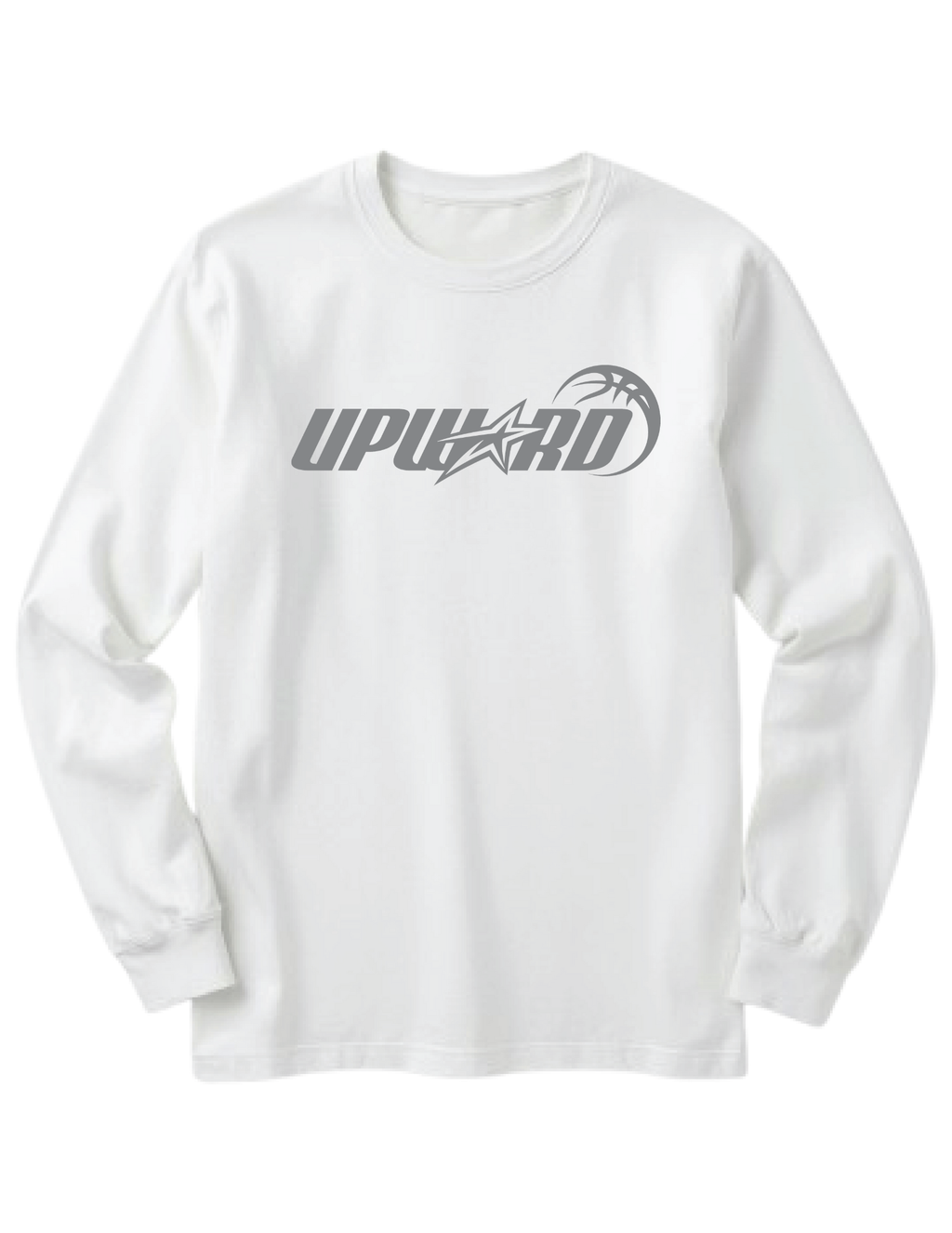 Basketball — Gildan Long Sleeve - White