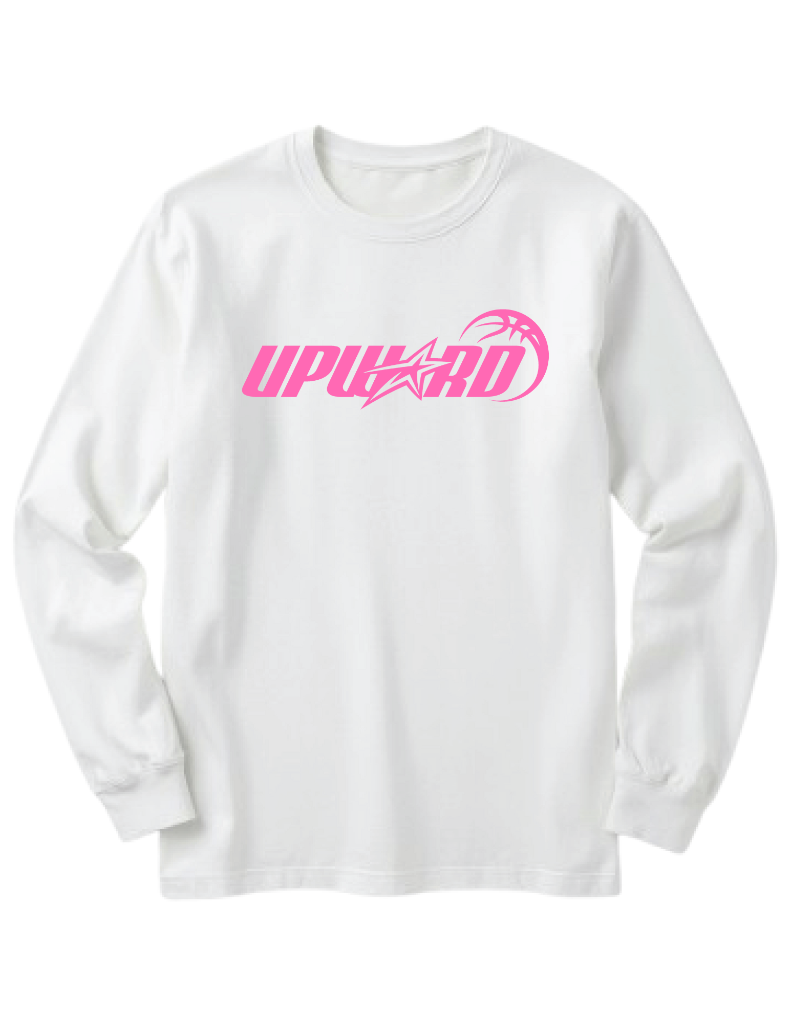 Basketball — Gildan Long Sleeve - White