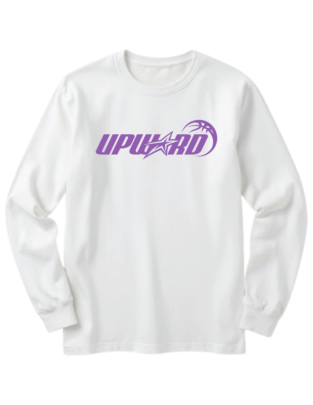 Basketball — Gildan Long Sleeve - White