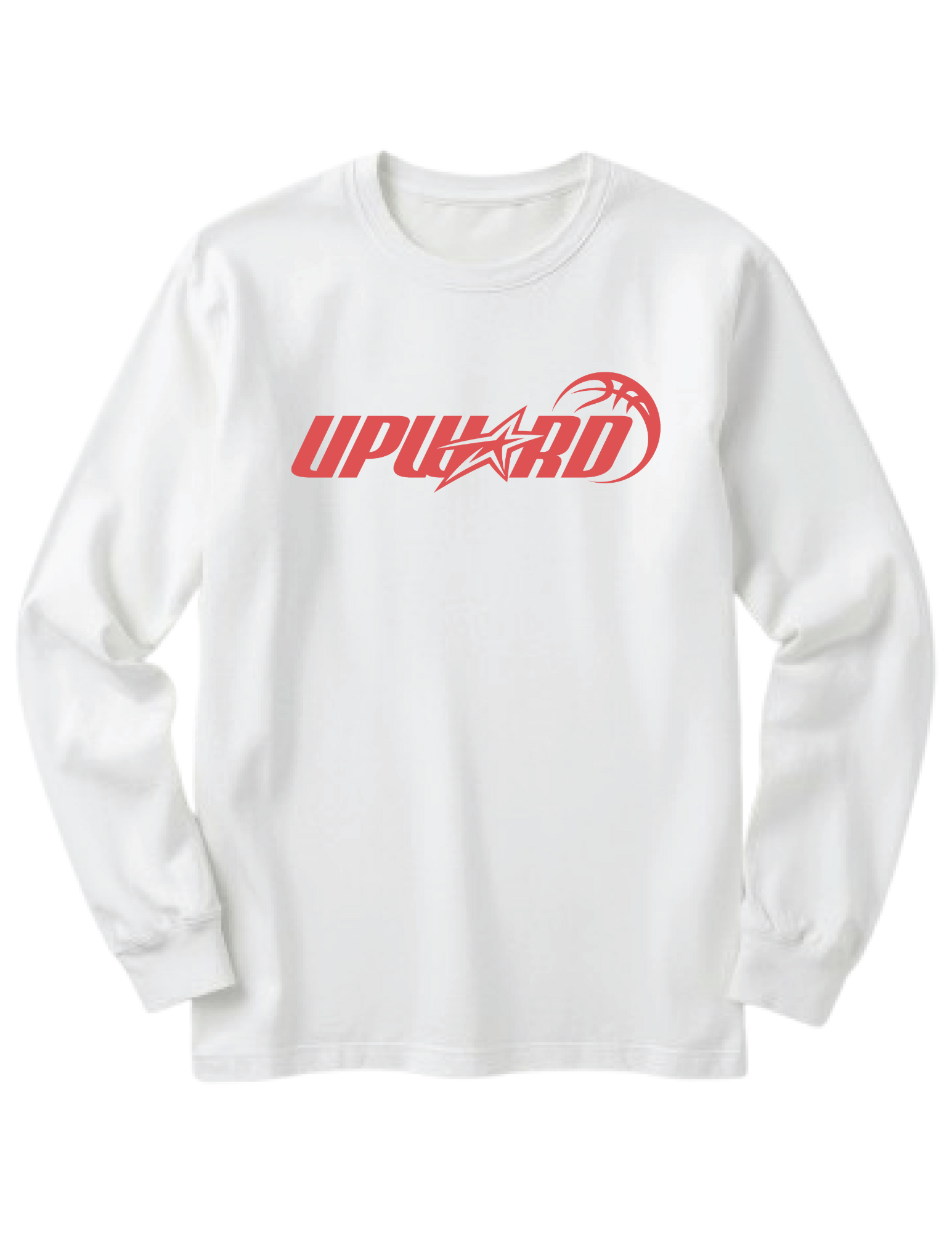 Basketball — Gildan Long Sleeve - White