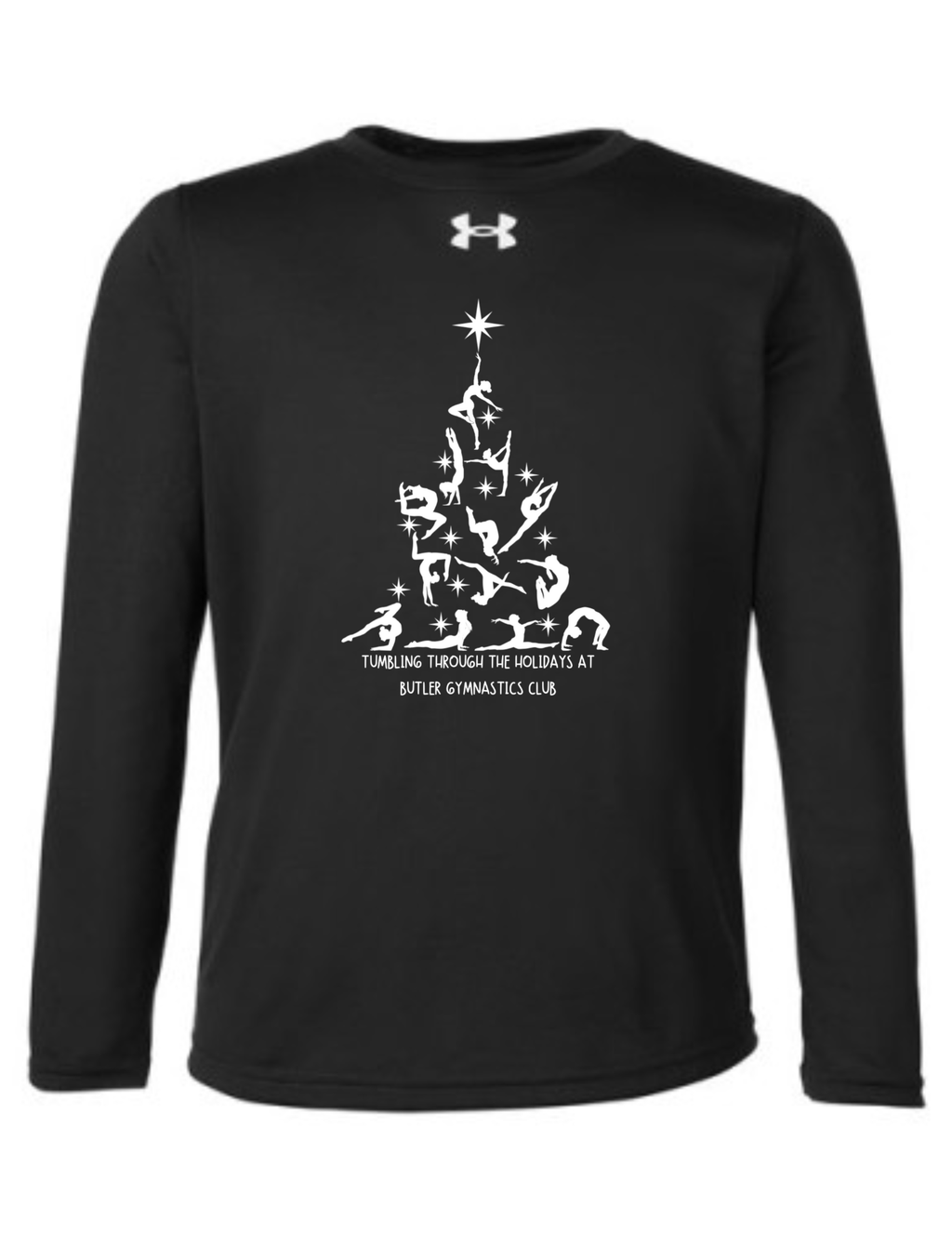 Christmas Under Armour Long Sleeve - Girl