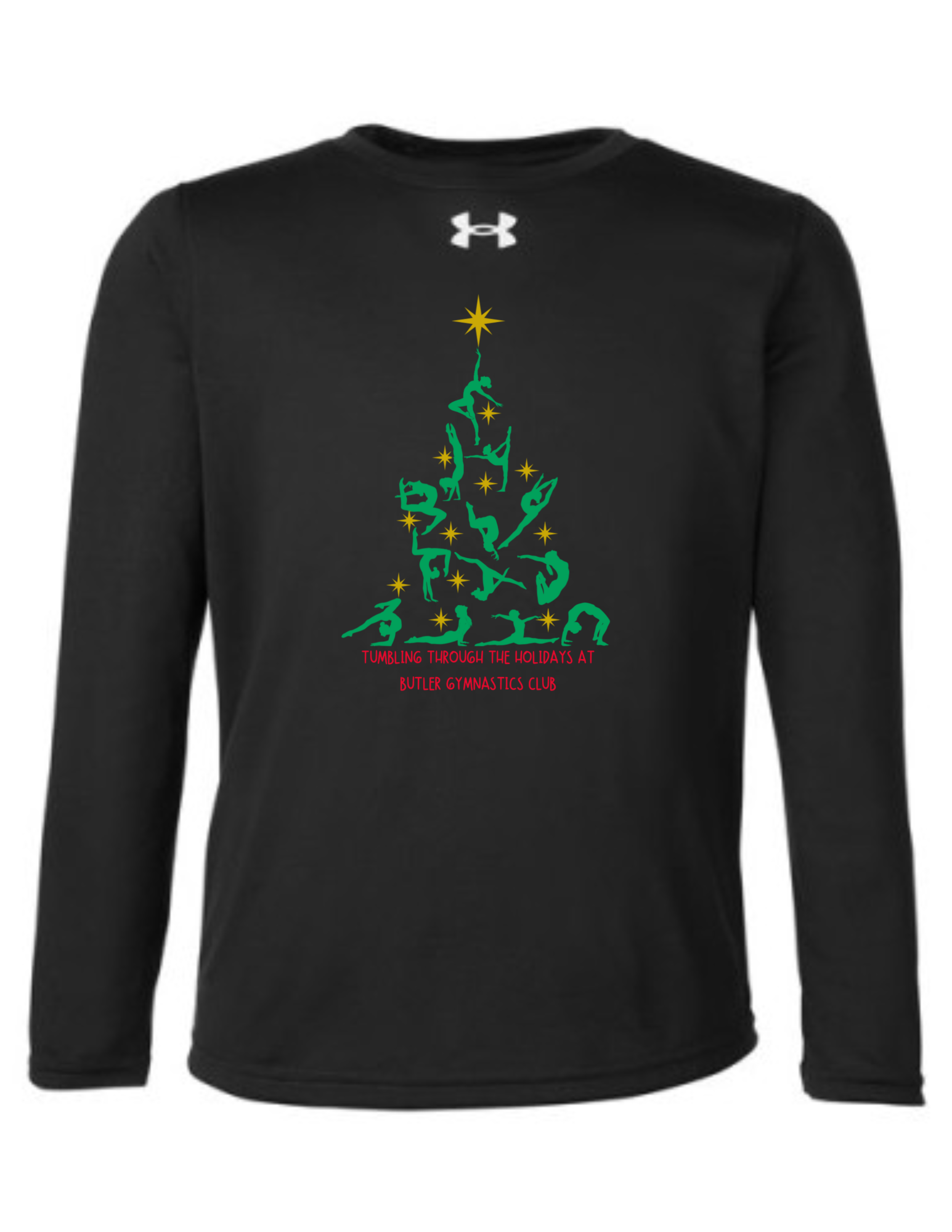 Christmas Under Armour Long Sleeve - Girl