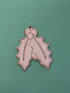 Holiday Wood Ornament Coloring Kit