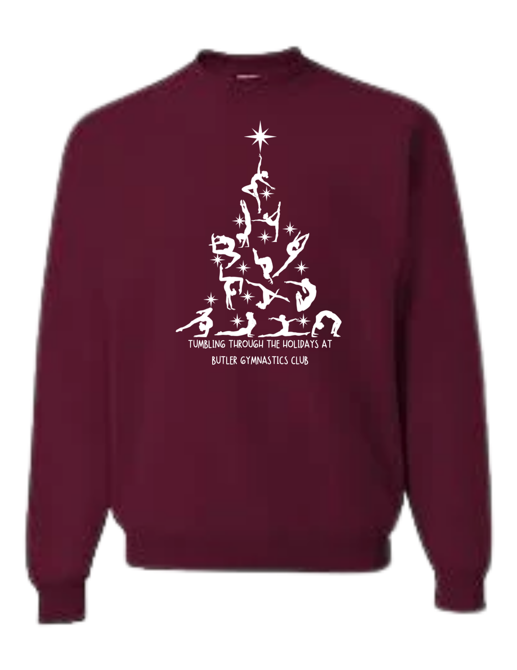 Christmas Gildan Crewneck Sweatshirt- Girls