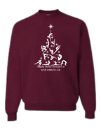 Christmas Gildan Crewneck Sweatshirt- Girls