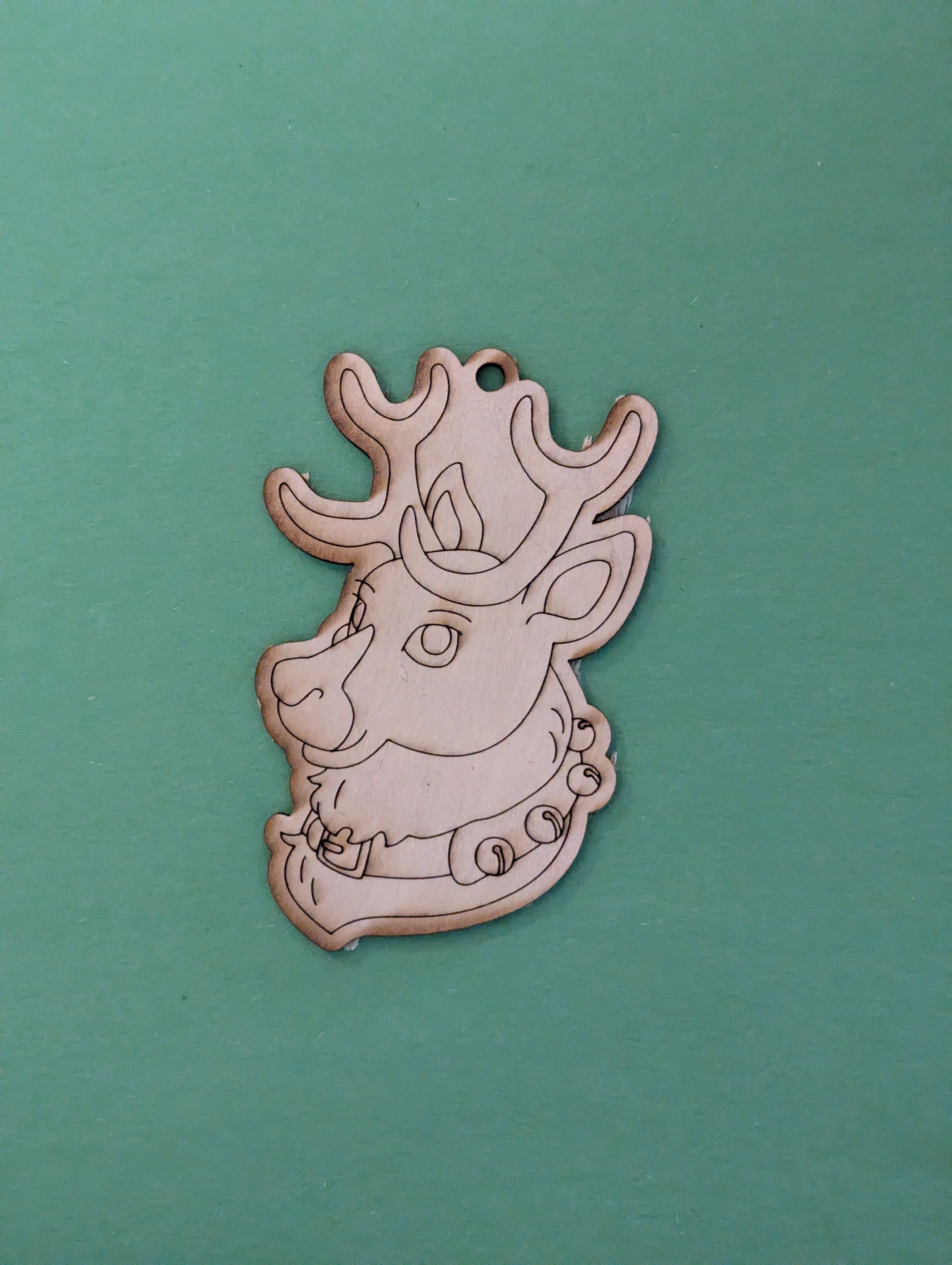 Holiday Wood Ornament Coloring Kit