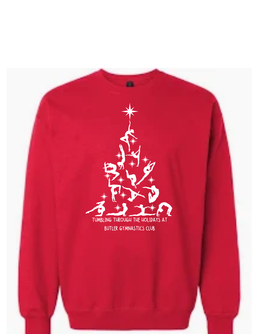 Christmas Gildan Crewneck Sweatshirt- Girls