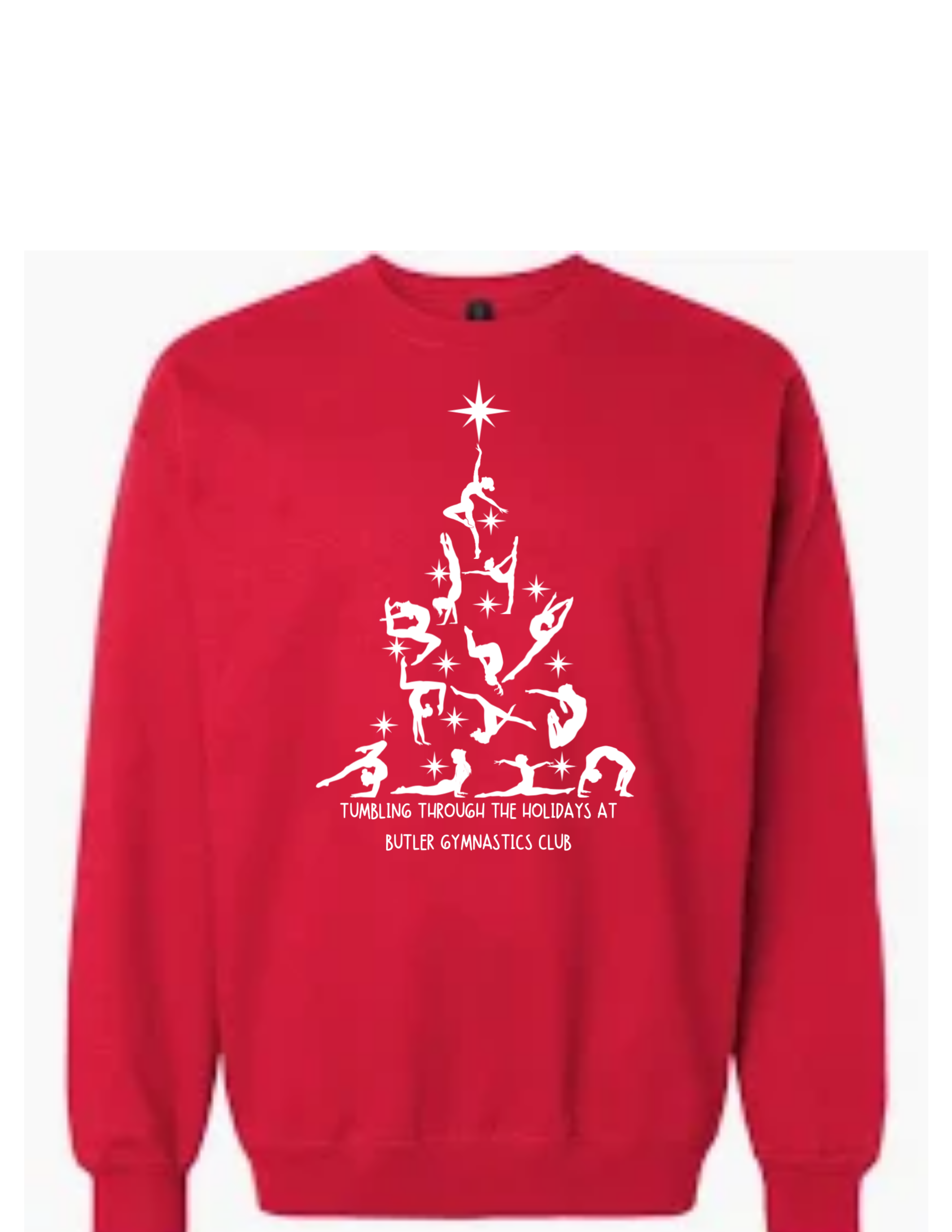 Christmas Gildan Crewneck Sweatshirt- Girls