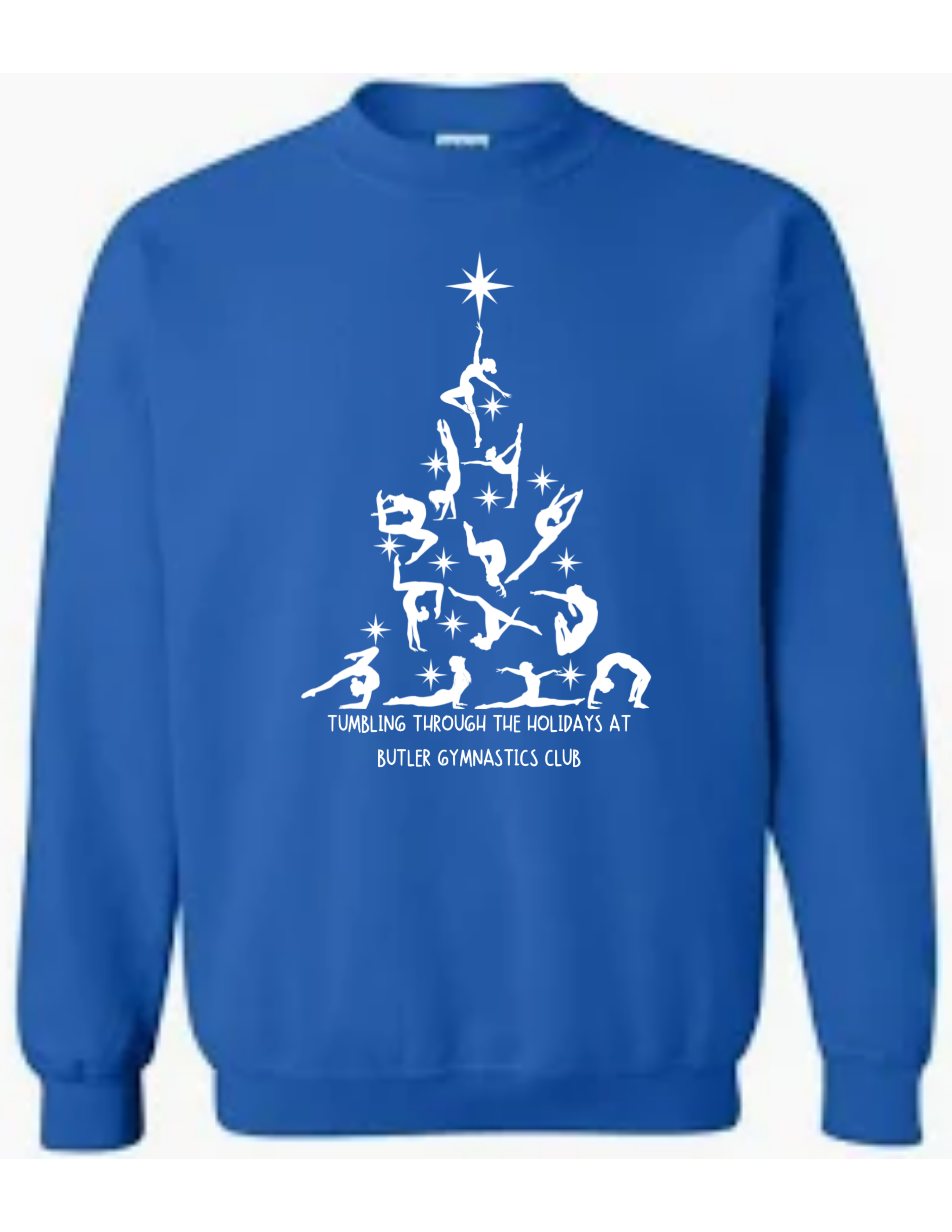 Christmas Gildan Crewneck Sweatshirt- Girls