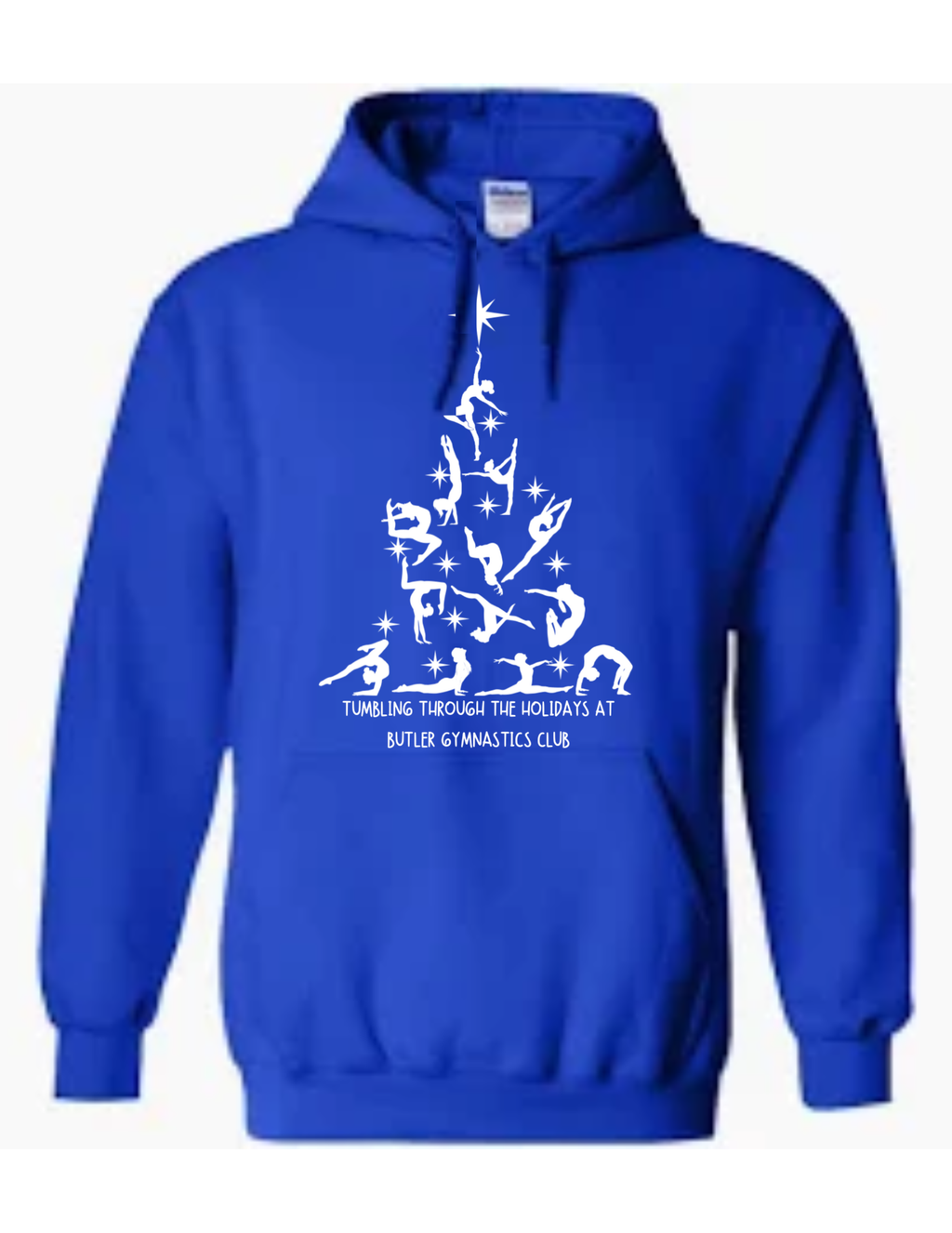 Christmas Gildan Hoodie Sweatshirt- Girls