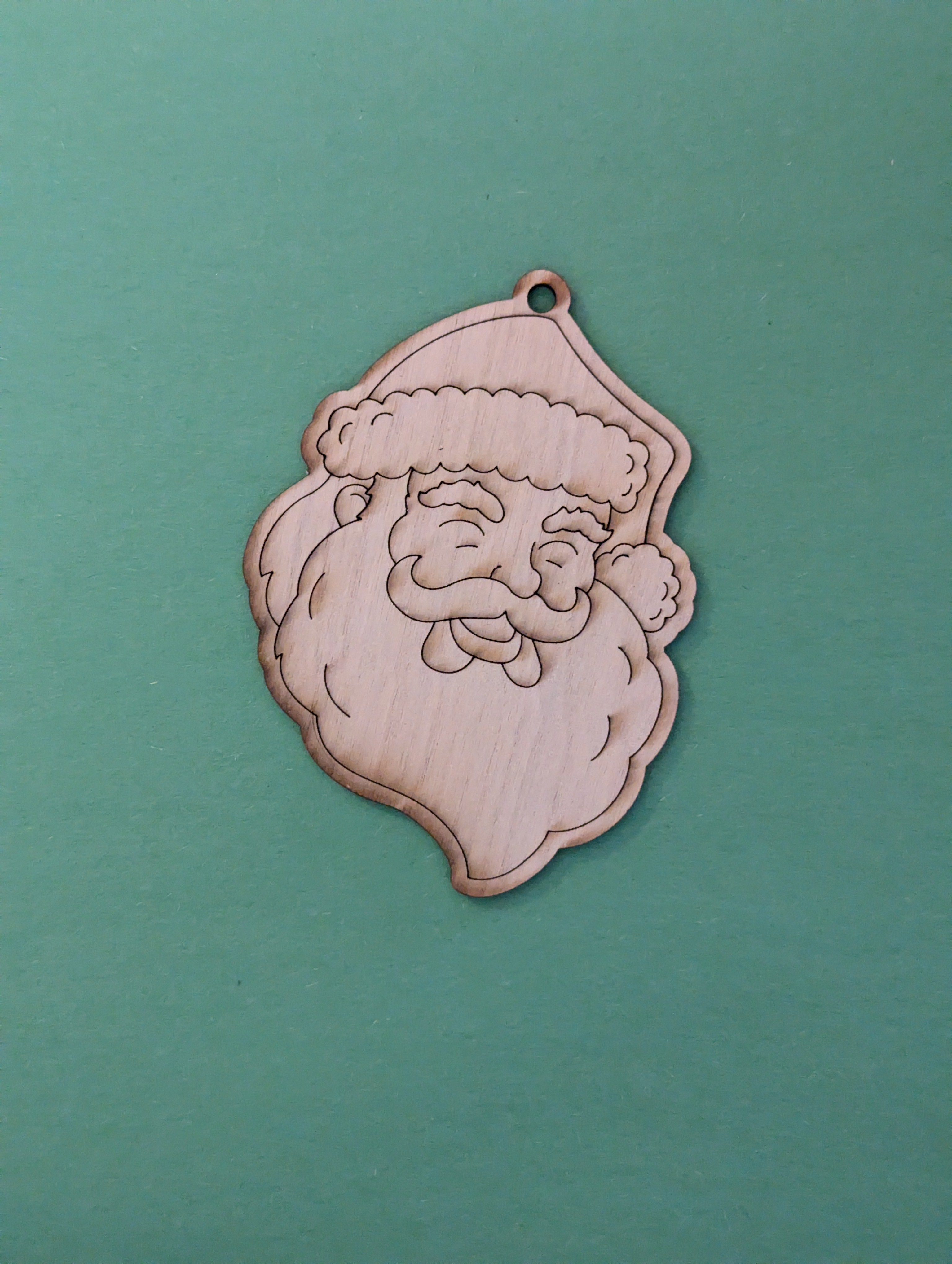 Holiday Wood Ornament Coloring Kit