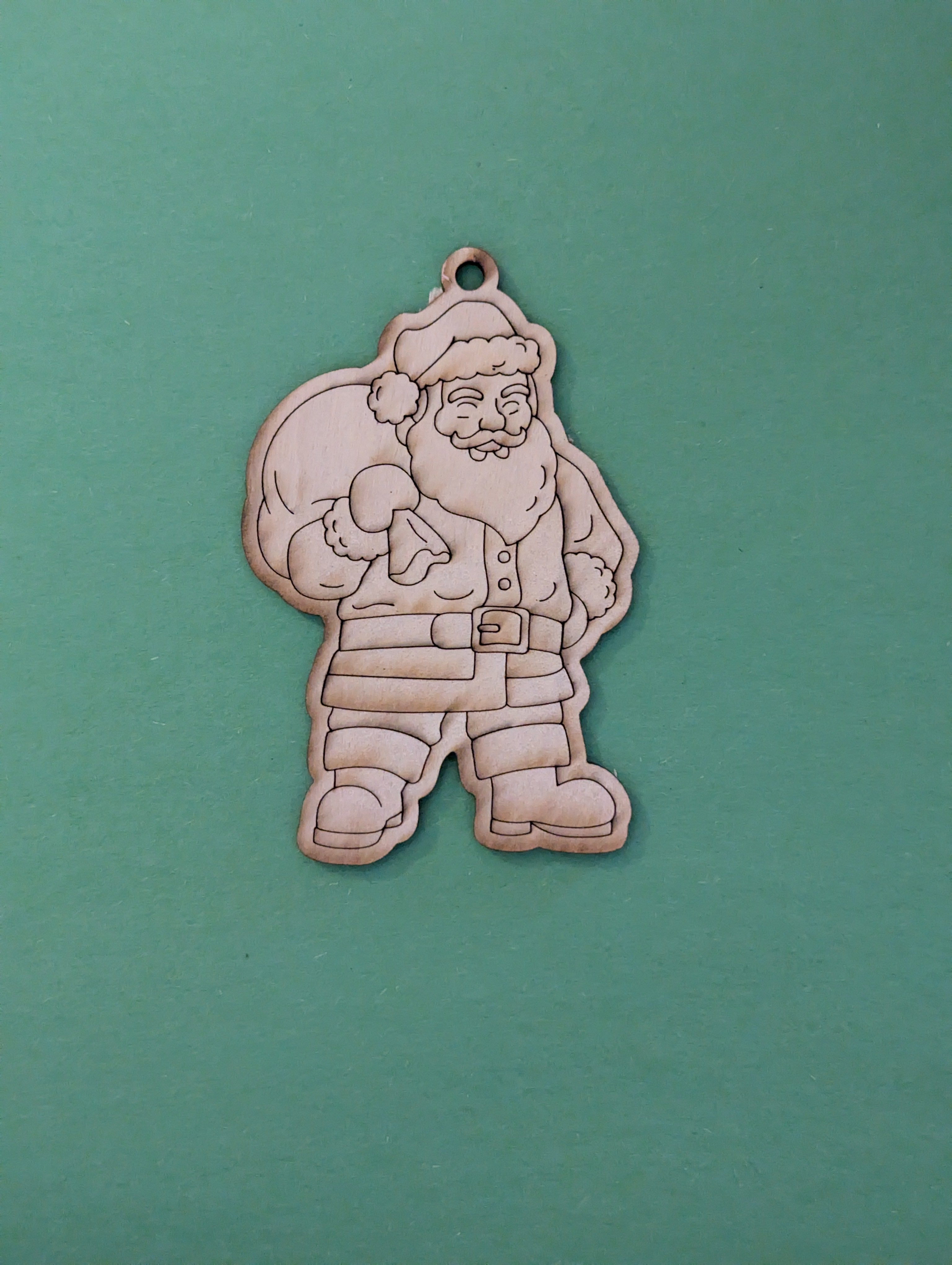 Holiday Wood Ornament Coloring Kit