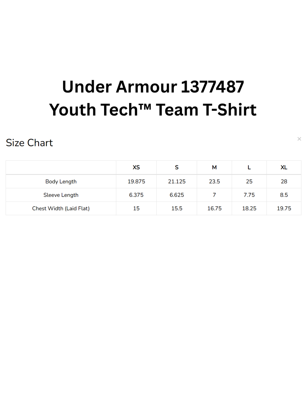 Cheerleading — Under Armour® T-Shirt - Black